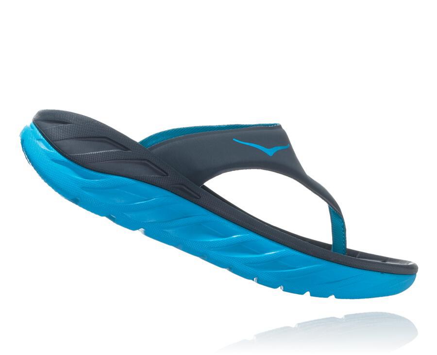 Hoka One One Sandalet Kadın Lacivert - Ora Recovery Flip - XG8516379